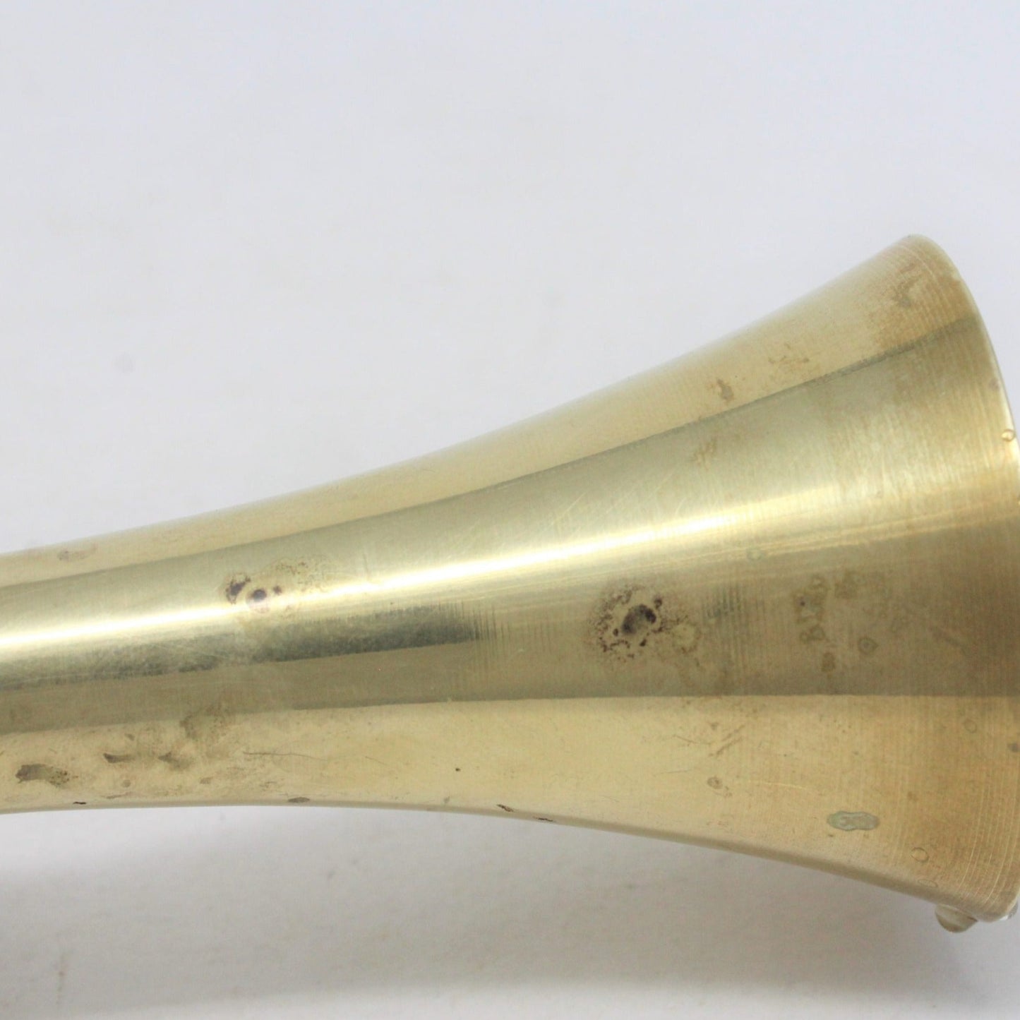 Bud Vase, Brass Fluted, Set of 2, Vintage