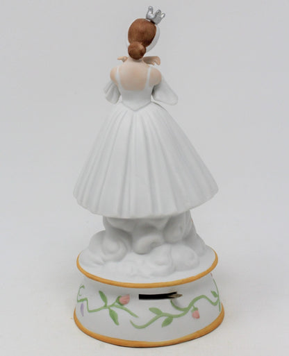 Music Box, Schmid, Ballerina Odette, plays Swan Lake, Vintage