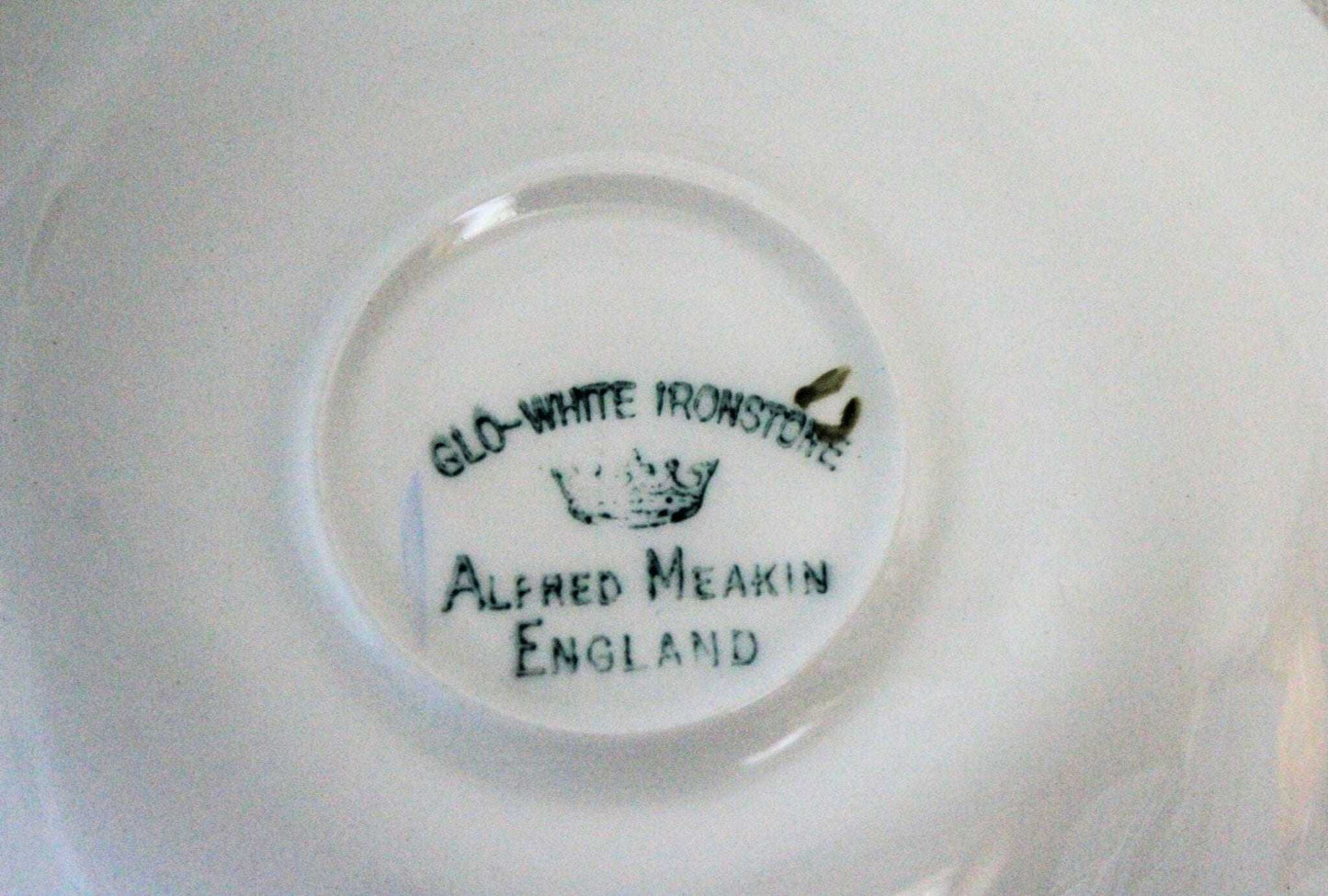 Saucers, Alfred Meakin, Concorde, Ironstone, Set of 5, England, Vintage