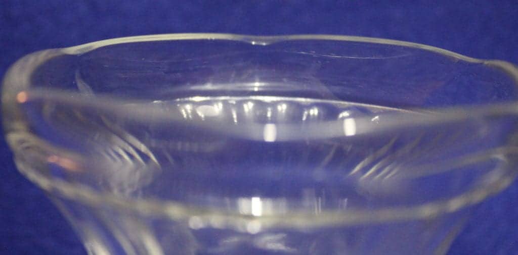 Soda Fountain / Ice Cream Sundae Glasses, Ribbed, Set of 4