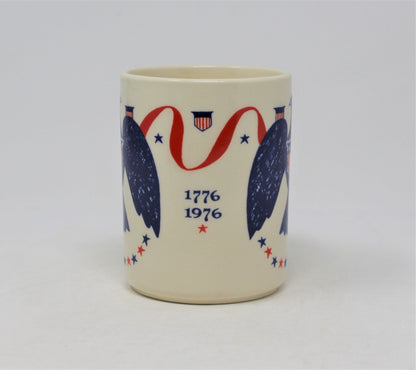 Mug, Berggren Trayner, Bicentennial Blue Eagle, 1976, Vintage, USA