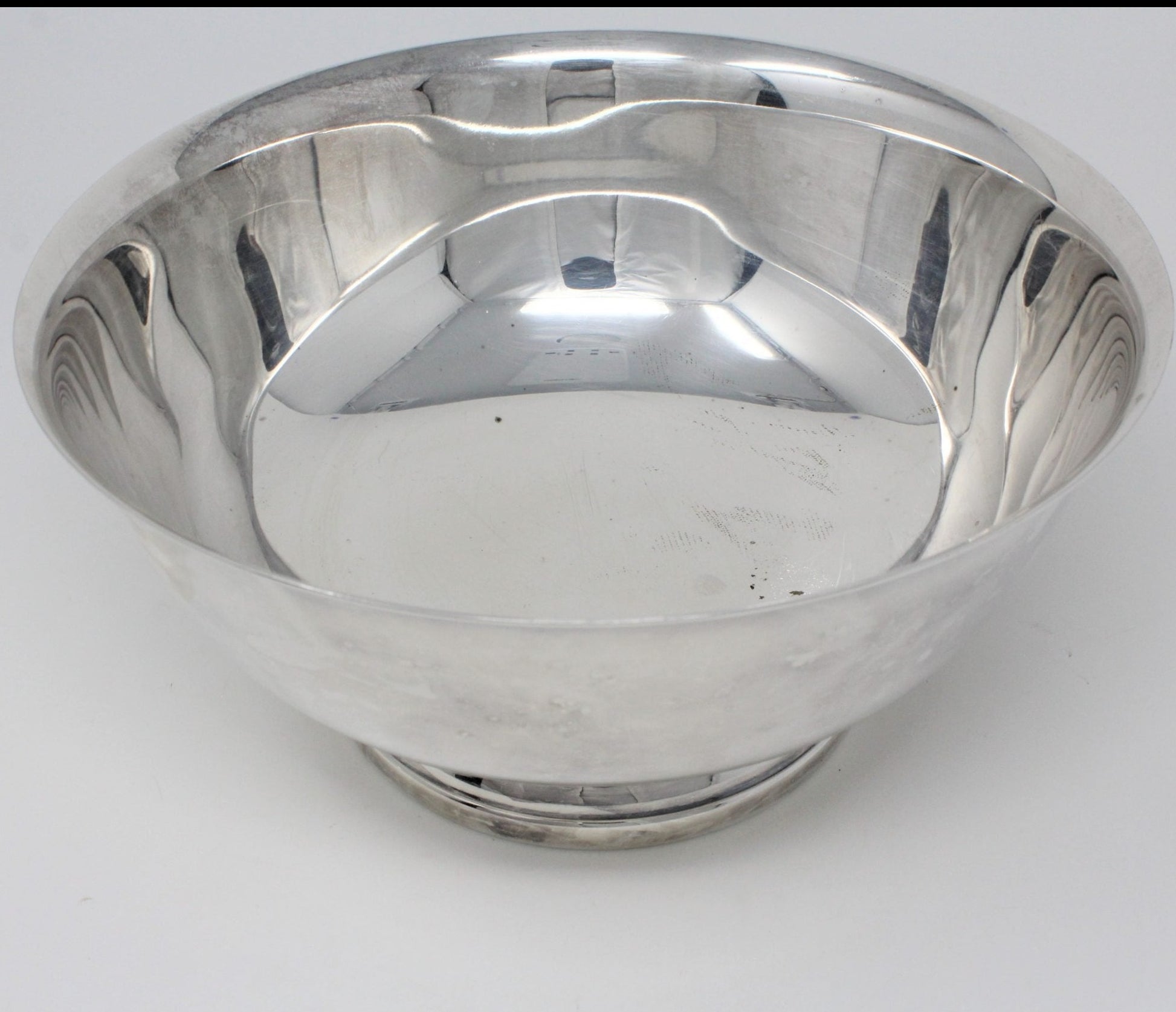 Vintage Gorham Revere Silverplate Punch Bowl 13.25″ Large Ladle… – Second  Wind Vintage