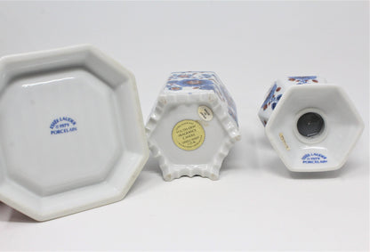 Vanity Set, Vintage Estee Lauder Youth Dew, Porcelain Garden Gift Set, Vintage