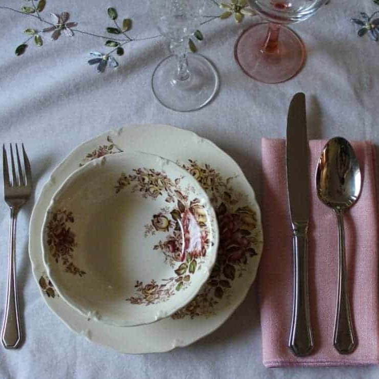Bread & Butter Plates, W.R. Midwinter, Madalyn, Set of 5, Vintage