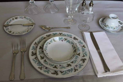 Serving Bowl, Fine China of Japan, Vintage 6701, Oval, Bone China, Vintage