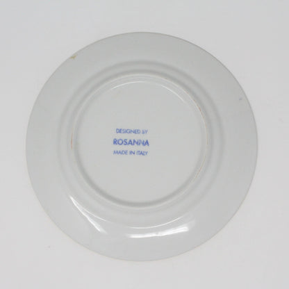 Decorative Plate, New Year's Plate, 1940 Jitterbug, Rosanna, Italy, Vintage