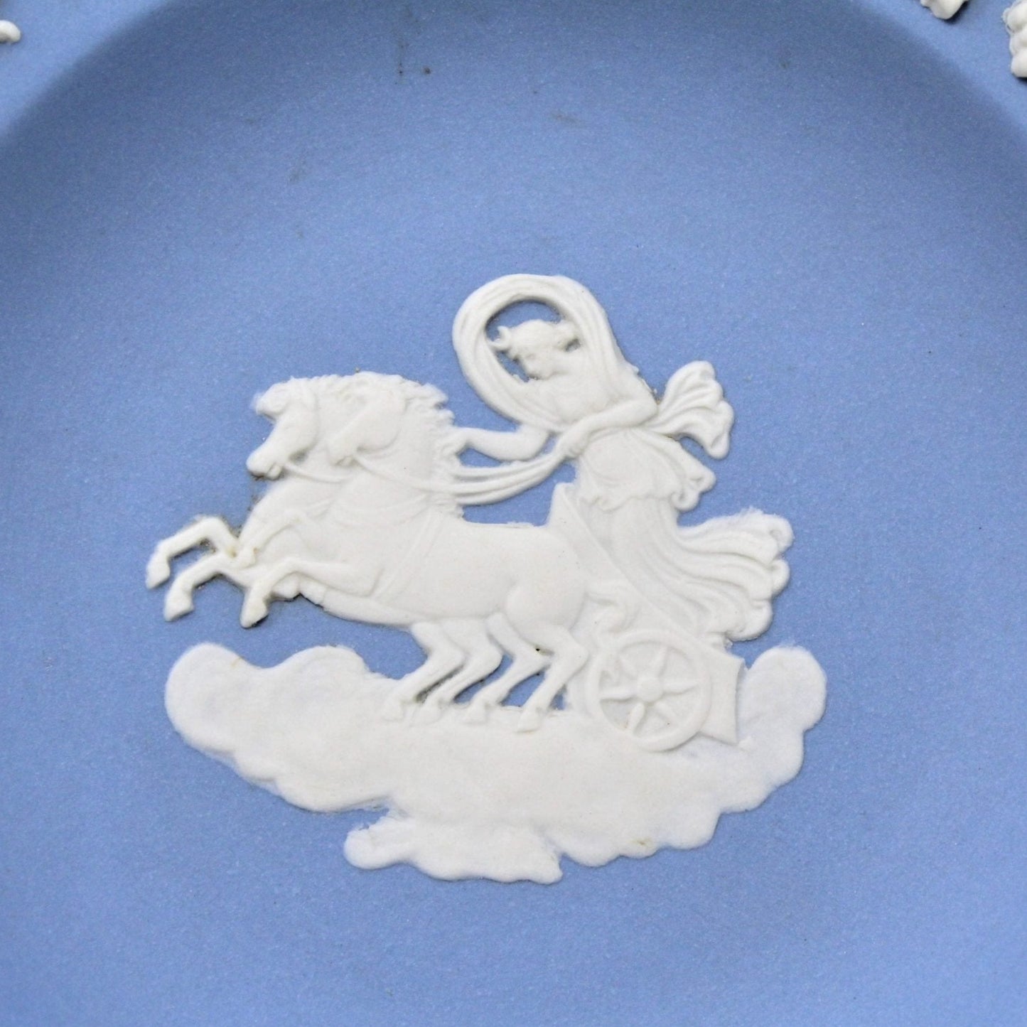 Ashtray, Wedgwood, Blue Jasperware Aurora, Vintage