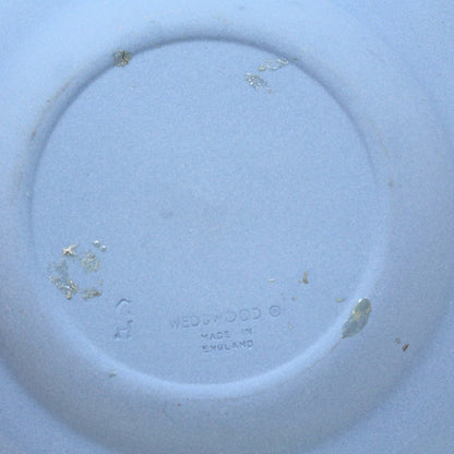 Plate, Blue Jasperware Aurora, Wedgwood, 4 Inch Round Tray, Vintage
