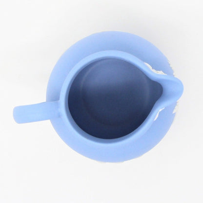 Mini Pitcher, Wedgwood, Blue Jasperware, Decorative Pitcher, Vintage 1963