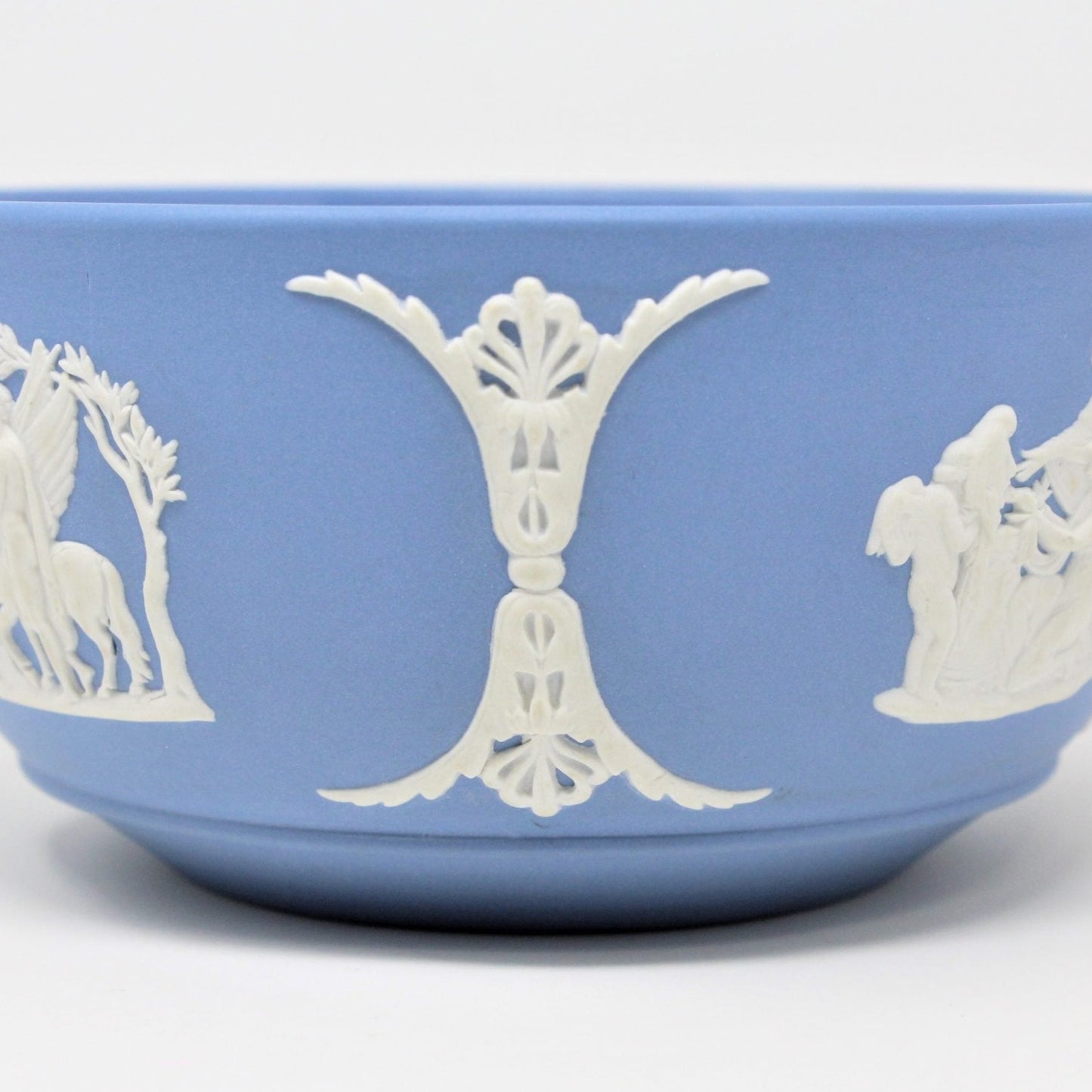 Bowl, Wedgwood Blue Jasperware, Vintage 1954