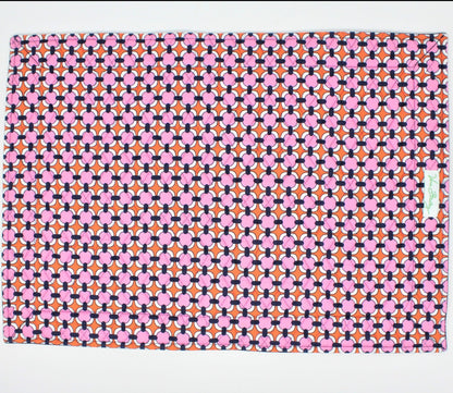 Placemats, Vera Bradley, Love Me Daisy, Quilted, Set of 6, Retired