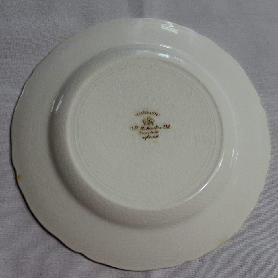 Bread & Butter Plates, W.R. Midwinter, Madalyn, Set of 5, Vintage