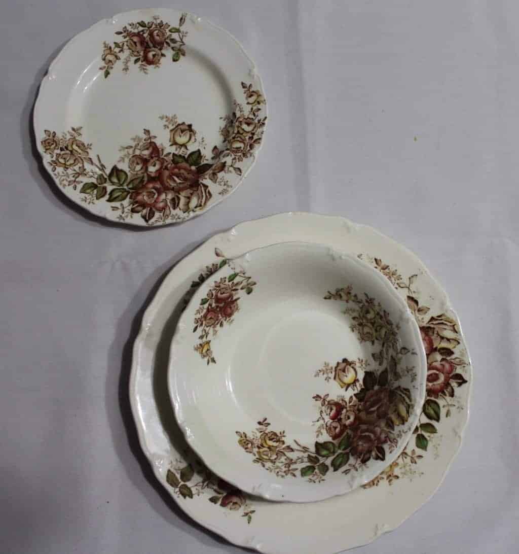 Dessert / Salad Plates, W.R. Midwinter, Madalyn, Set of 5, Vintage