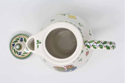 Coffee Pot, Arte Ceramica Arcer, Rooster Hand Painted, Portugal, Vintage