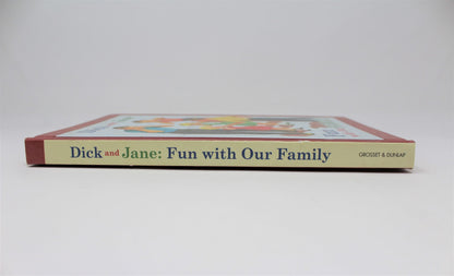 Children's Book, Dick and Jane, Fun with our Family, Vintage 1993