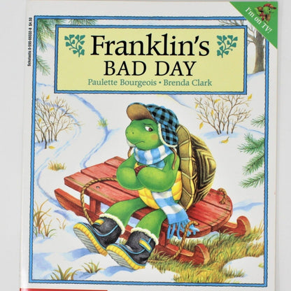 Children's Book, Franklin's Bad Day, Softcover, 1997