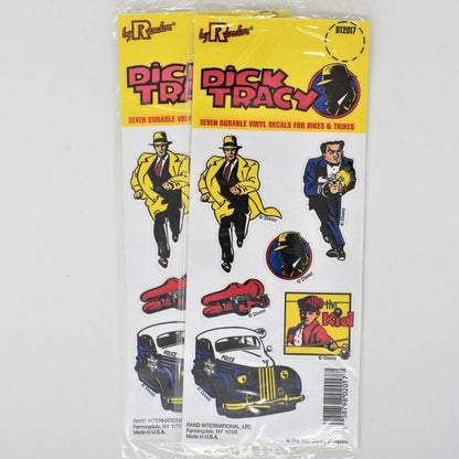 Stickers / Decals, Disney's Dick Tracy, Unopened, Rand Int'l, 1990 NOS