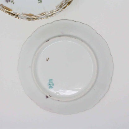 Bread & Butter Plates, Royal Bavarian PMB, Germany, Set of 6, Antique