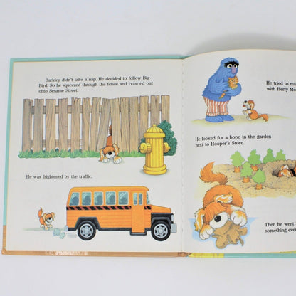 Children's Book, Sesame Street, A Bird's Best Friend, Hardcover, Vintage 1986