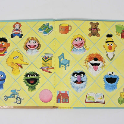 Children's Book, Sesame Street, A Bird's Best Friend, Hardcover, Vintage 1986