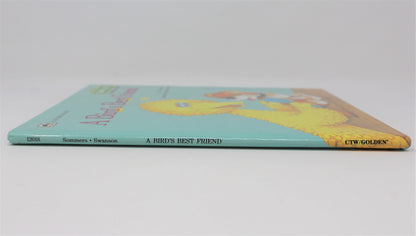 Children's Book, Sesame Street, A Bird's Best Friend, Hardcover, Vintage 1986