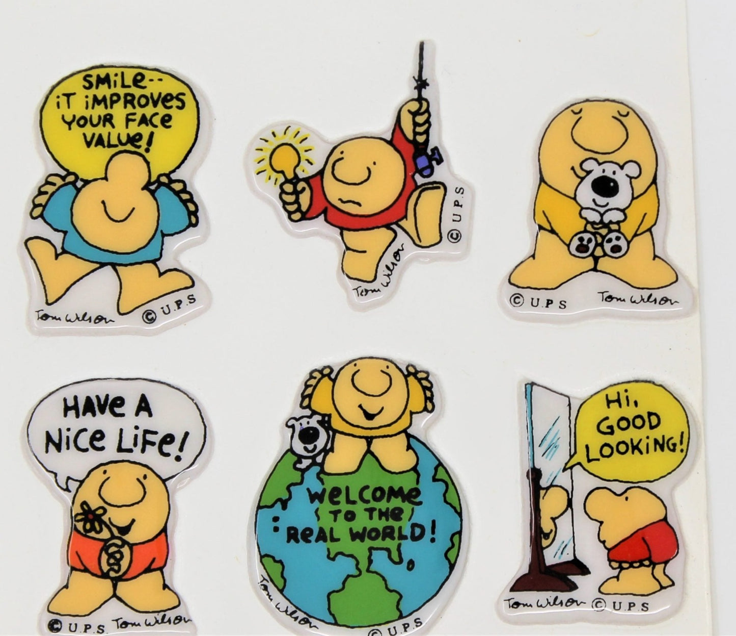 Stickers / Decals, Ziggy Puffy, Unopened, Universal Press, 1980 NOS