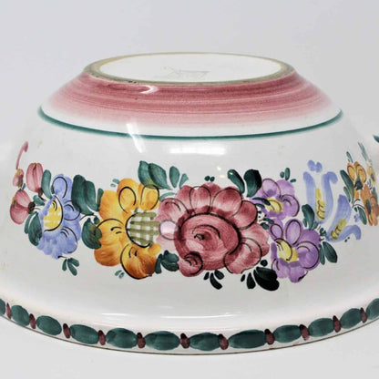 Bowl, Gmundner Keramik, Austrian Ceramic, Hand Painted, Vintage