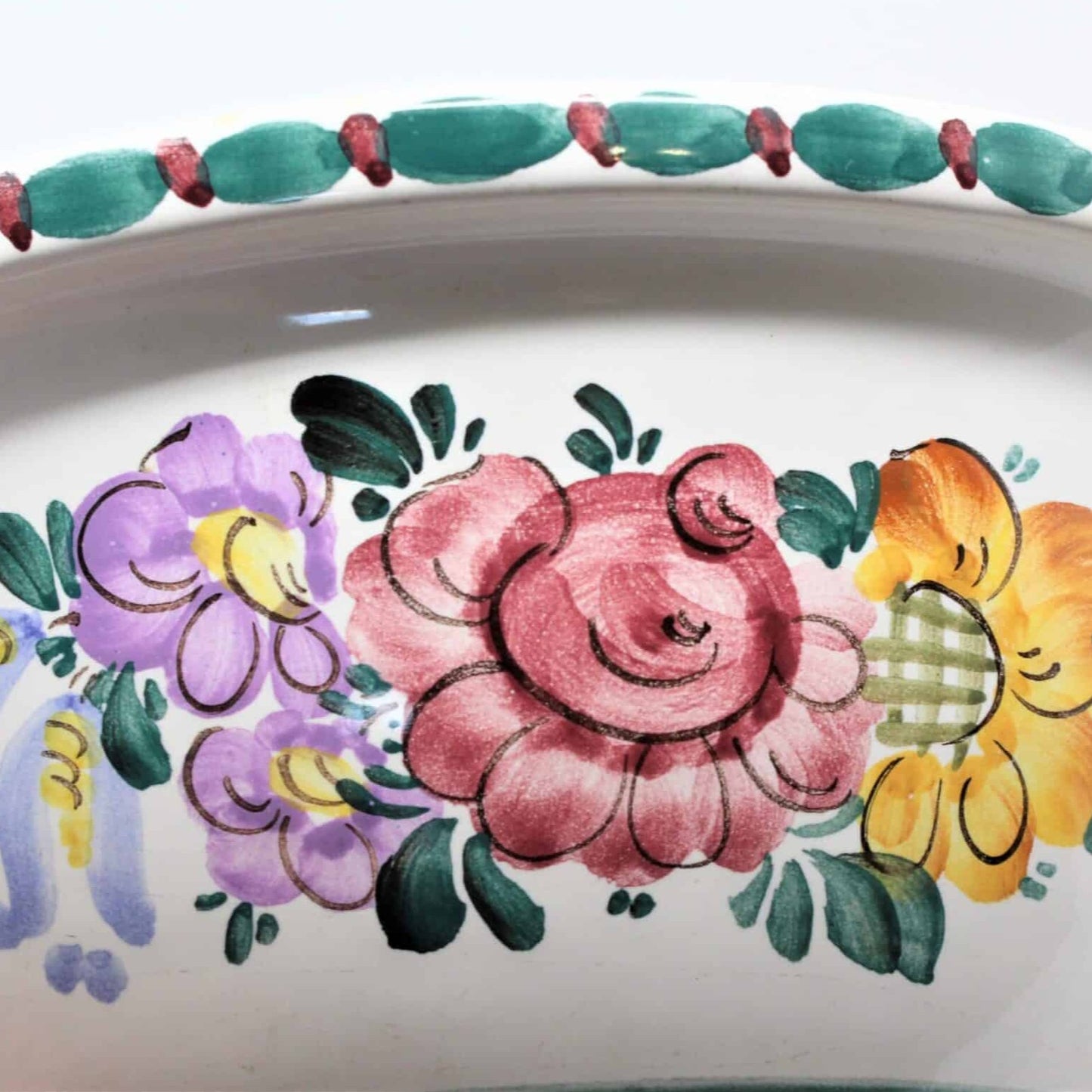 Bowl, Gmundner Keramik, Austrian Ceramic, Hand Painted, Vintage