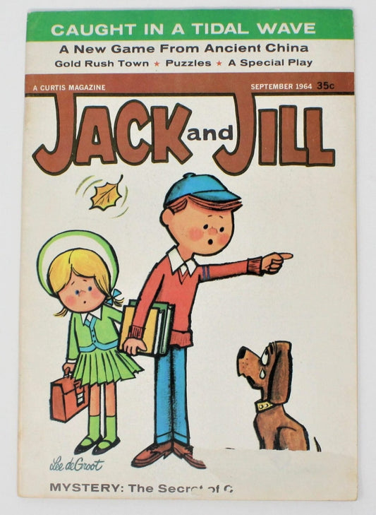 Magazine, Jack and Jill September 1964, Vintage Collectibles