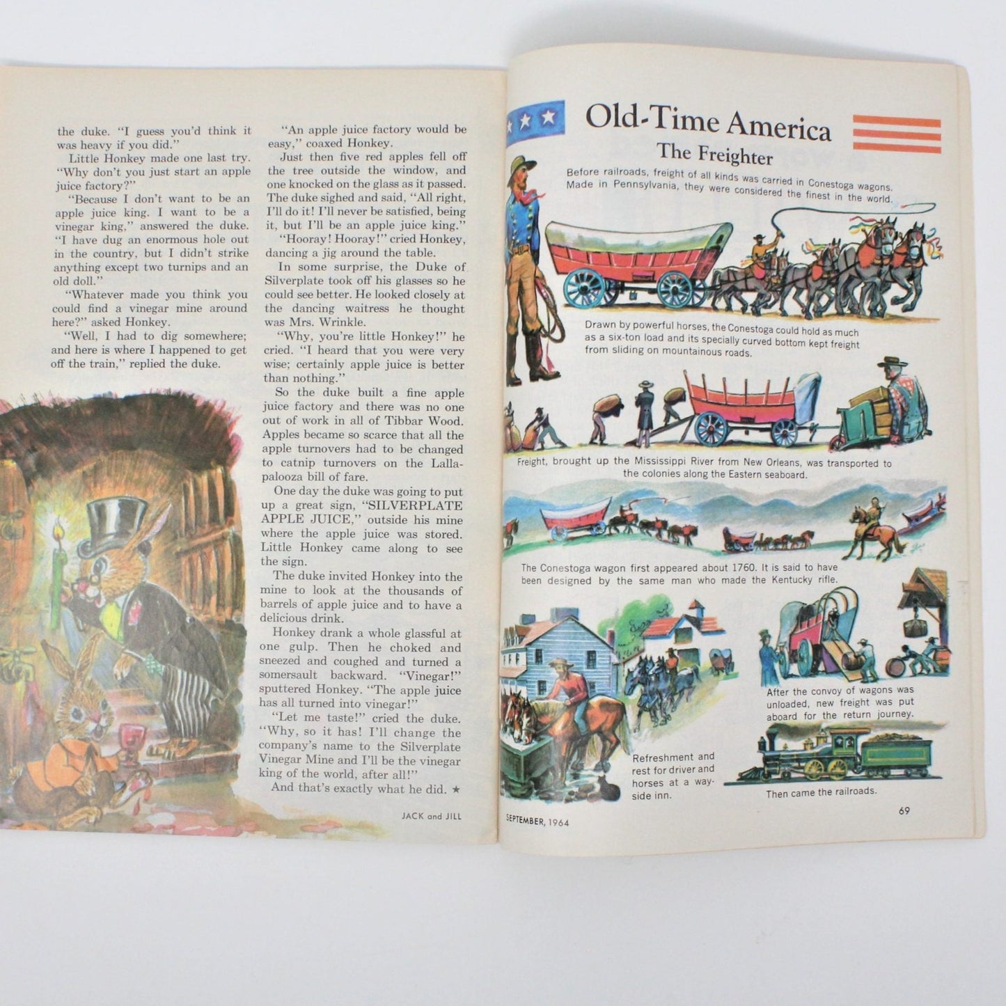 Magazine, Jack and Jill September 1964, Vintage Collectibles