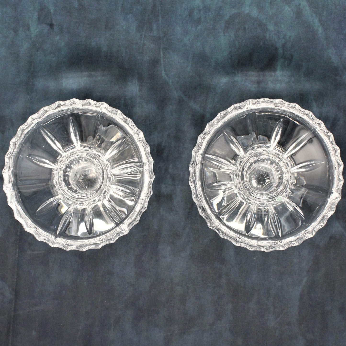 Candle Holders, Nachtmann Bleikristal, Crystal, Set of 2, Vintage