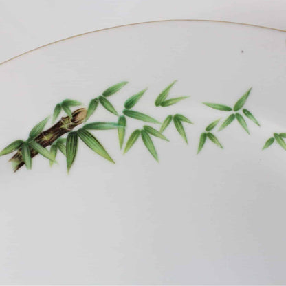 Serving Platter, Hira Fine China, Bamboo Tah-Kay, Vintage Japan 16"