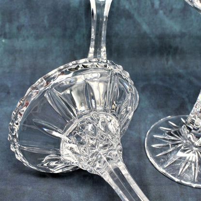 Candle Holders, Nachtmann Bleikristal, Crystal, Set of 3, Vintage, SOLD