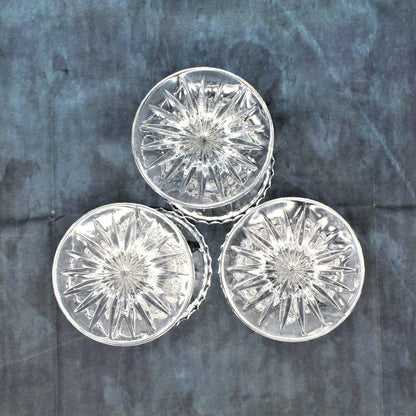 Candle Holders, Nachtmann Bleikristal, Crystal, Set of 3, Vintage, SOLD