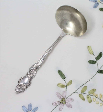 Ladle / Gravy Ladle, Rogers & Bros, Columbia, Antique Silverplate, SOLD