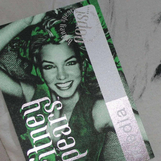 Britney Spears backstage pass, Oops I did it again, 2000