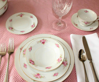 Dessert / Salad Plates, RC Royal Crockery, Noritake, Bone China, Vintage