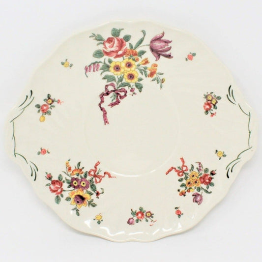 Cake Plate, Royal Doulton Old Leeds Spray, Vintage 1948