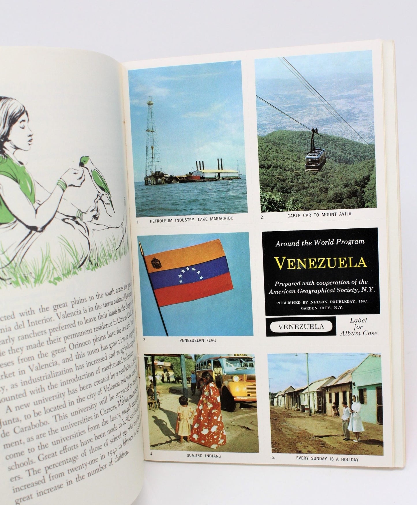 Travel Book, Geographical Society Around the World, Venezuela, 1959