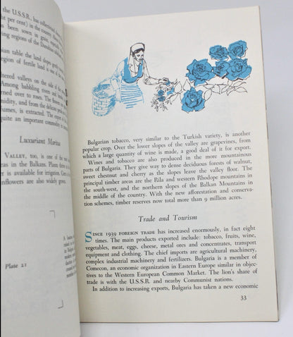 Travel Book, Geographical Society Around the World, Bulgaria & Romania, 1967