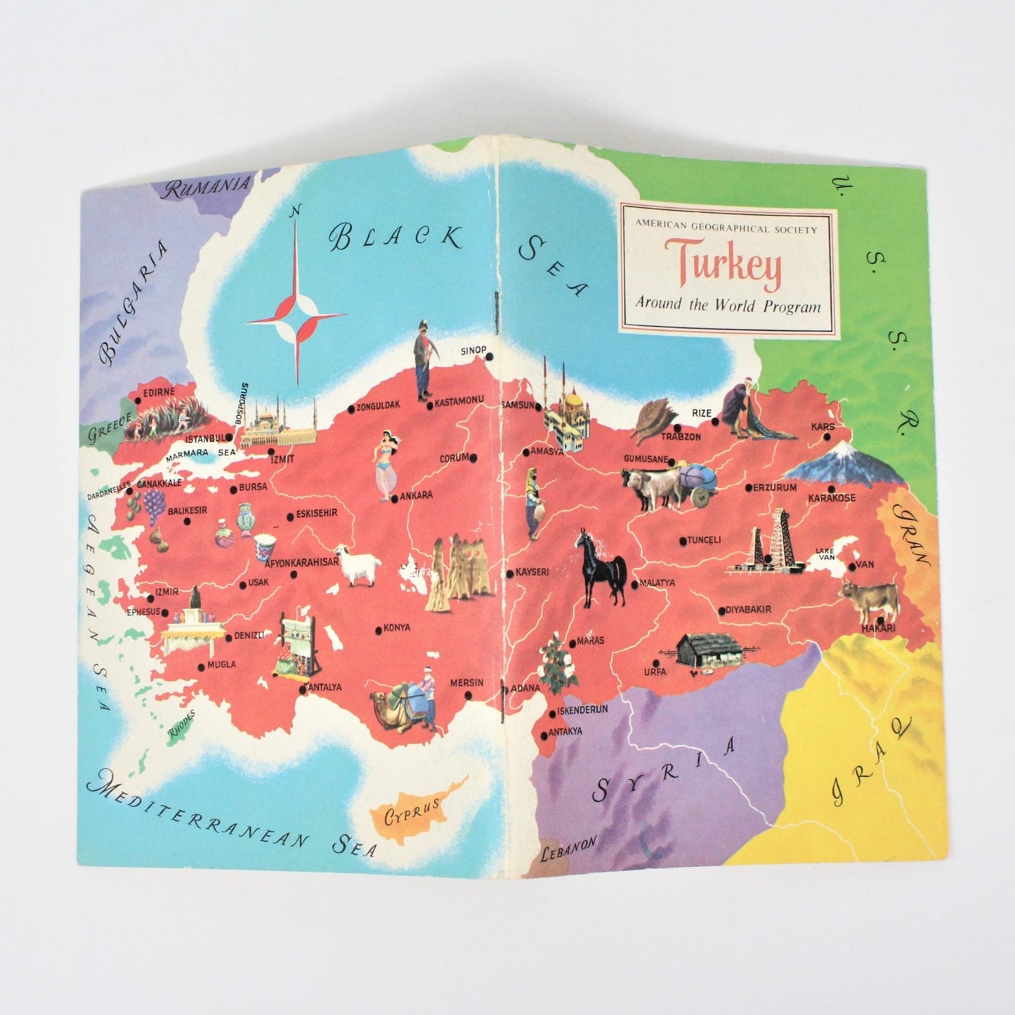 Travel Book, Geographical Society Around the World, Turkey, 1967