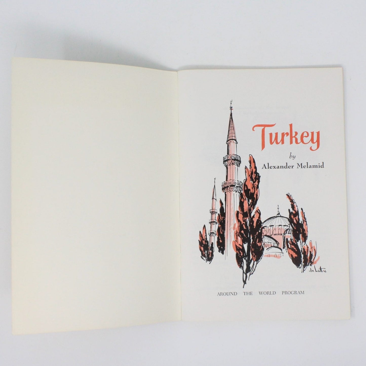 Travel Book, Geographical Society Around the World, Turkey, 1967