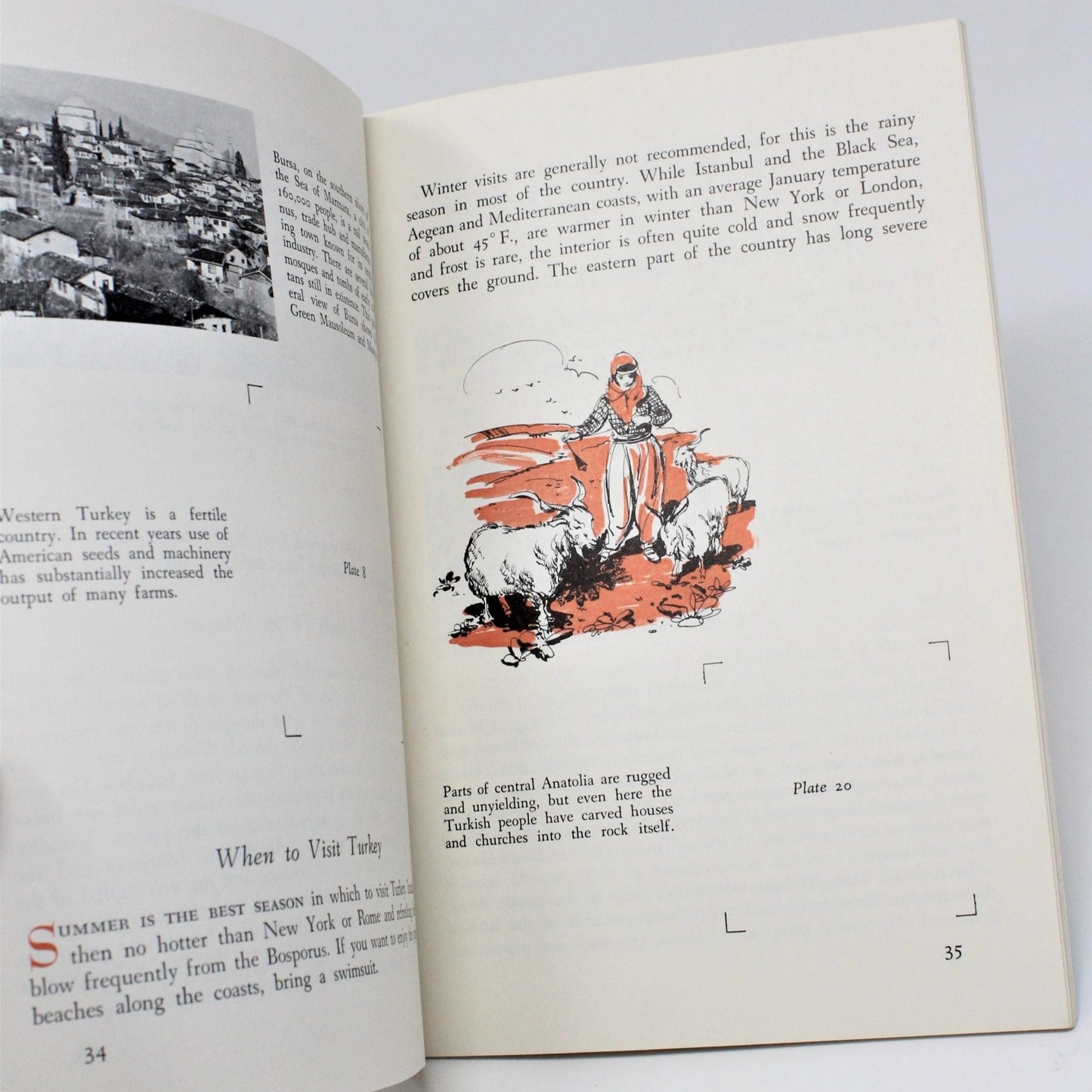 Travel Book, Geographical Society Around the World, Turkey, 1967