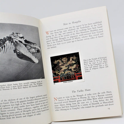 Travel Book, Geographical Society Around the World, Mongolia, 1967