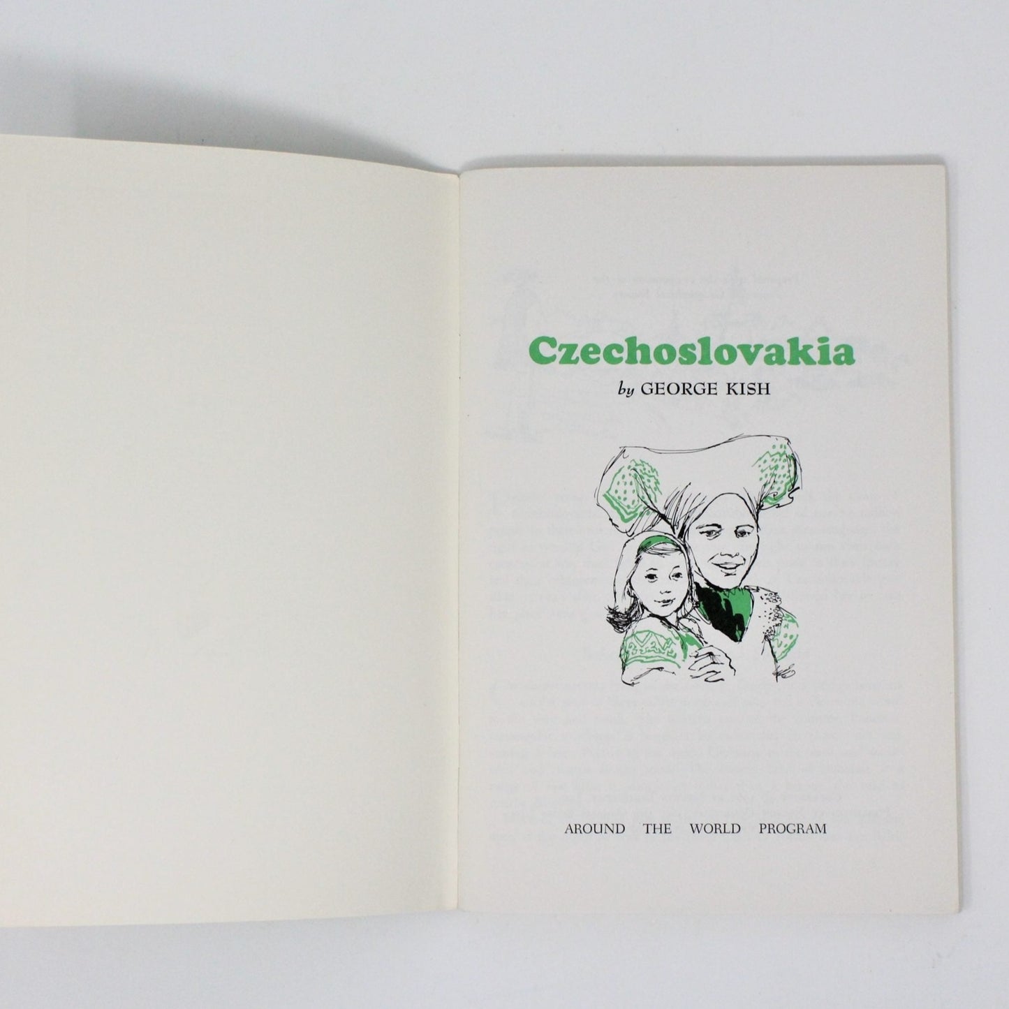 Travel Book, Geographical Society Around the World, Czechoslovakia,1967, SOLD