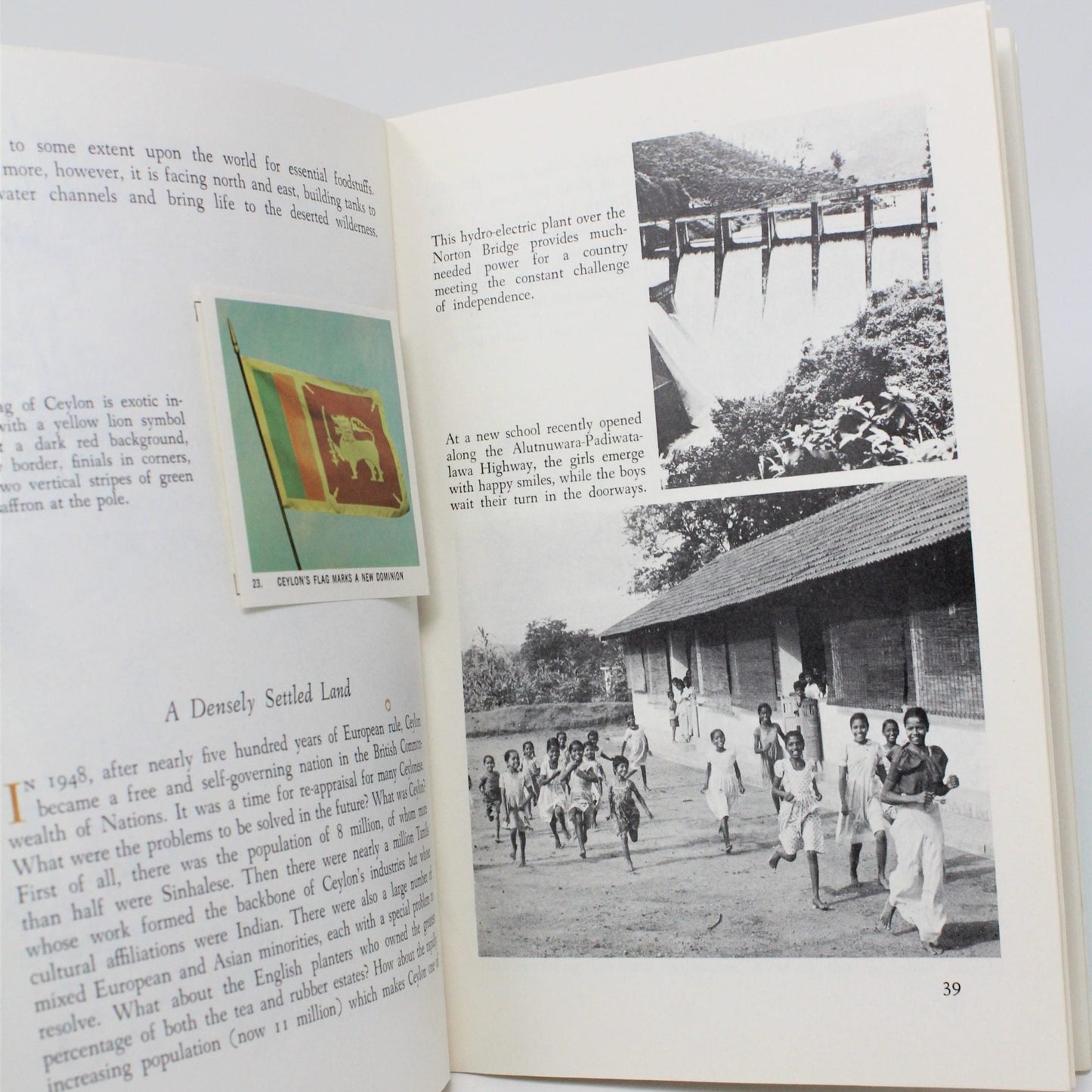 Travel Book, Geographical Society Around the World, Ceylon, 1966
