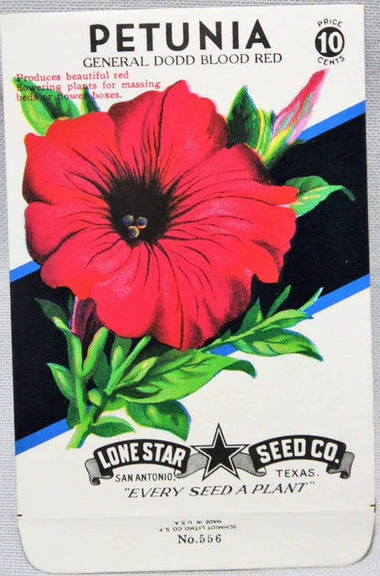 Seed Packets, Rustic Display Wood Frame, 4 Packets incl., Vintage