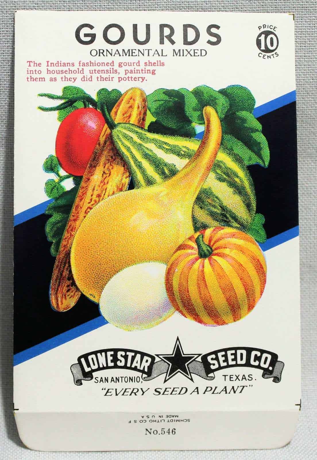 Vintage Vegetable Seed Packets