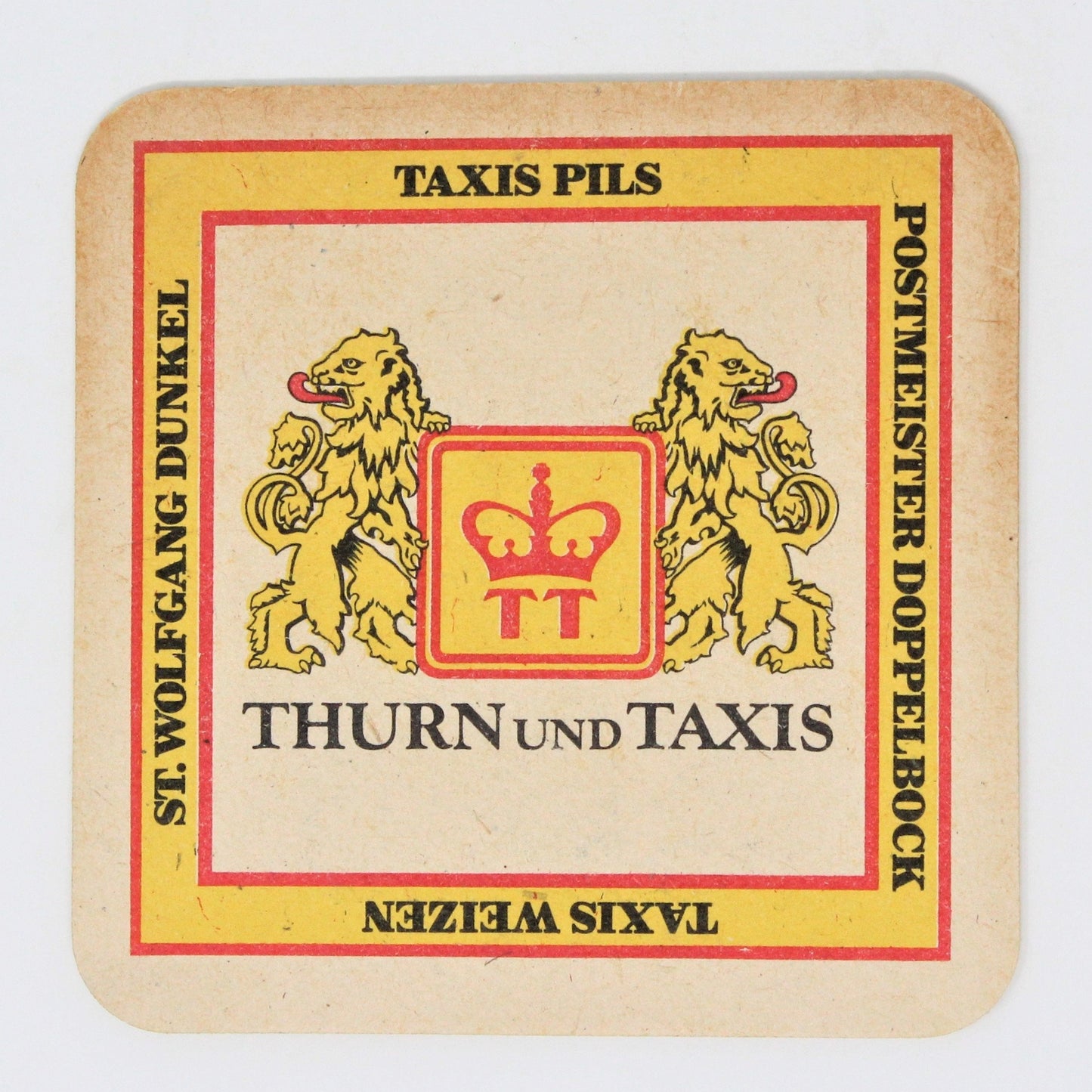 Coasters, German Beer Coasters Assortment, Set of 7, Vintage