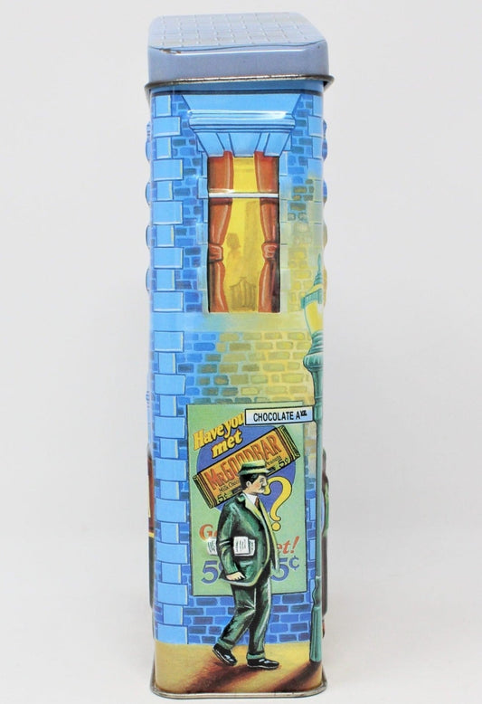 Tins, Gift Tin / Cookie Tin, Hershey's Village Tin, Candy Store, 2000